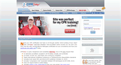 Desktop Screenshot of cprtoday.com